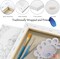 2 Pcs Paint and Sip Kit - 8×10 Pre Drawn Canvas (Halloween Girls)